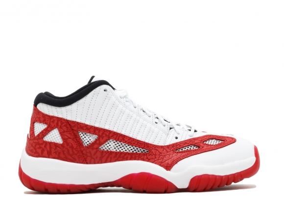 Air Jordan 11 Retro Low Ie "Gym Red" Blanc Rouge (919712-101)