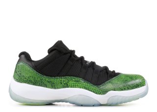 Air Jordan 11 Retro Low "Nightshade" Vert Noir (528895-033)