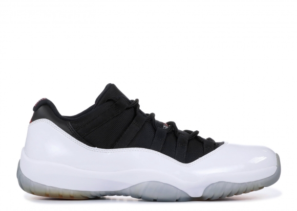 Air Jordan 11 Retro Low Noir Blanc (528895-110)