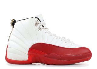 Air Jordan 12 (Og) Blanc Rouge (130690-161)