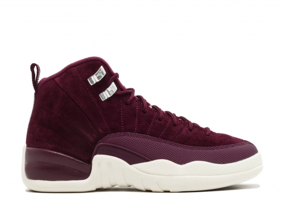 Air Jordan 12 Retro Bg (Gs) "Bordeaux" Rouge (153265-617)