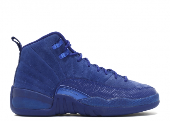 Air Jordan 12 Retro Bg (Gs) "Deep Royal" Bleu (153265-400)