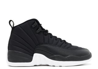 Air Jordan 12 Retro Bg (Gs) "Nylon" Noir (153265-004)