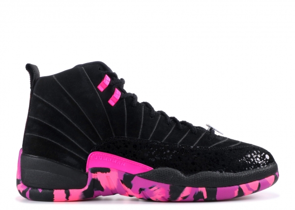 Air Jordan 12 Retro Db "Doernbecher" Noir Rose (ah6987-023)