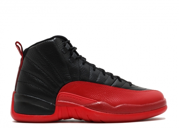 Air Jordan 12 Retro "Flu Game 2016 Release" Noir Rouge (130690-002)