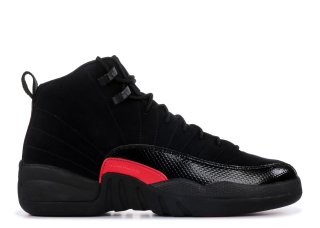 Air Jordan 12 Retro (Gg) Noir Rouge (510815-006)