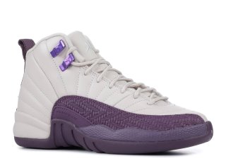 Air Jordan 12 Retro (Gs) Blanc Pourpre (510815-001)