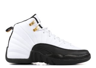 Air Jordan 12 Retro (Gs) "Countdown Pack" Blanc Noir Or (153265-109)