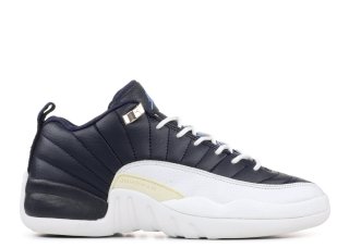 Air Jordan 12 Retro Low (Gs) Noir Blanc (308305-441)