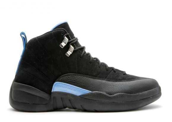 Air Jordan 12 Retro "Nubuck" Noir Bleu (130690-018)