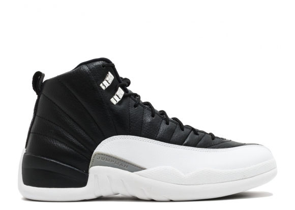 Air Jordan 12 Retro "Playoff 2012 Release" Noir Blanc (130690-001)