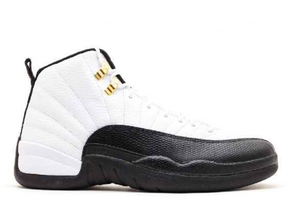 Air Jordan 12 Retro "Taxi 2013 Release" Blanc Noir (130690-125)