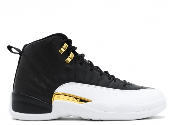 Air Jordan 12 Retro "Wings" Noir Blanc Or (848692-033)