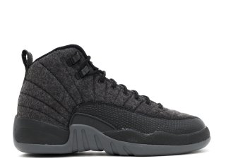 Air Jordan 12 Retro Wool Bg (Gs) Gris (852626-003)