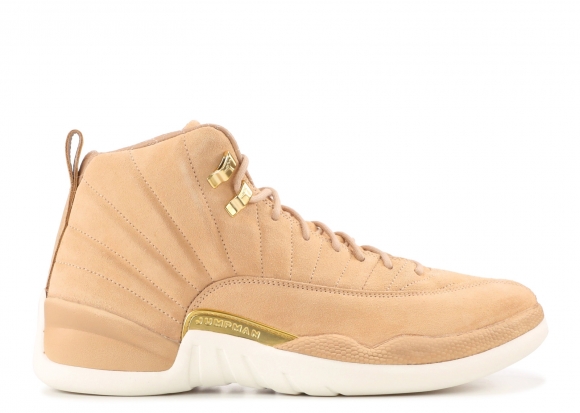 Air Jordan 12 Woman Retro Métallique Or (ao6068-203)