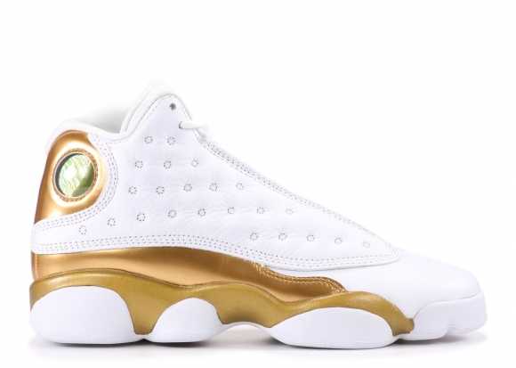 Air Jordan 13 Retro Bg "Defining Moments" Blanc Or (414574-135)