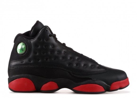 Air Jordan 13 Retro Bg (Gs) "Dirty Bred" Noir Rouge (414574-033)