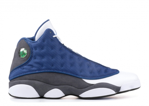 Air Jordan 13 Retro "Flint 2010 Release" Bleu Noir Blanc (414571-401)