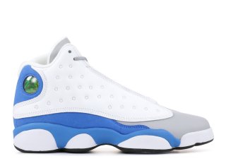 Air Jordan 13 Retro Gg "Italy Bleue" Blanc Bleu (439358-107)