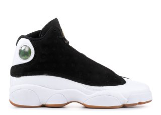 Air Jordan 13 Retro Gg Noir Blanc (439358-021)