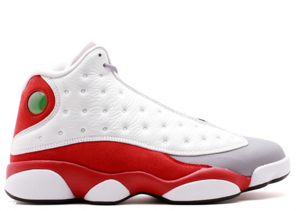 Air Jordan 13 Retro "Grey Toe" Blanc Rouge (414571-126)