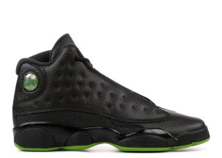 Air Jordan 13 Retro (Gs) "Altitude Green" Noir Vert (414574-042)