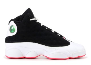 Air Jordan 13 Retro (Gs) Noir Blanc Rouge (439358-008)