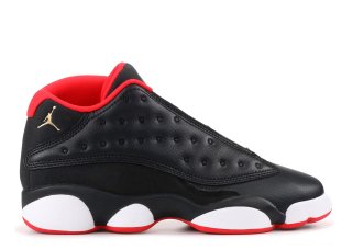 Air Jordan 13 Retro Low Bg (Gs) "Bred" Noir Blanc Rouge (310811-027)