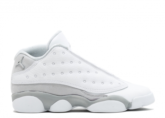 Air Jordan 13 Retro Low (Gs) "Pure Money" Blanc Gris (310811-100)