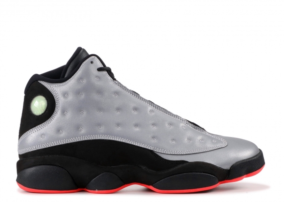 Air Jordan 13 Retro Prm "Infrared 23" Argent Noir (696298-023)