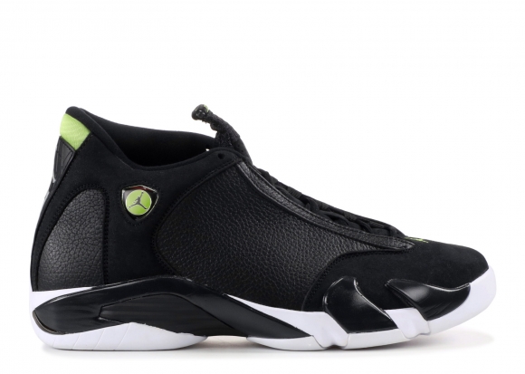 Air Jordan 14 Retro "2016 Release" Noir Vert (487471-005)