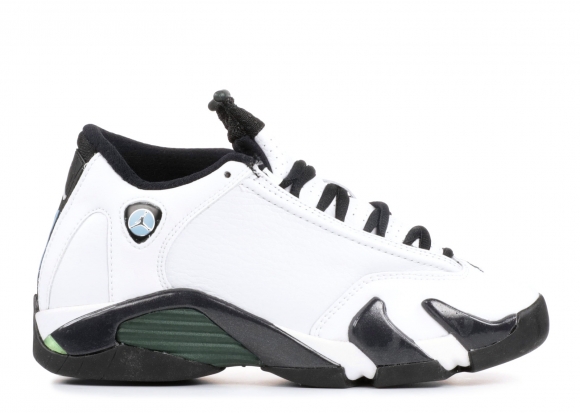 Air Jordan 14 Retro Bg (Gs) "Oxidized" Blanc Noir (487524-106)