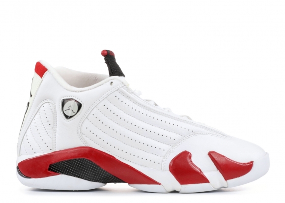 Air Jordan 14 Retro Blanc Rouge (311832-101)