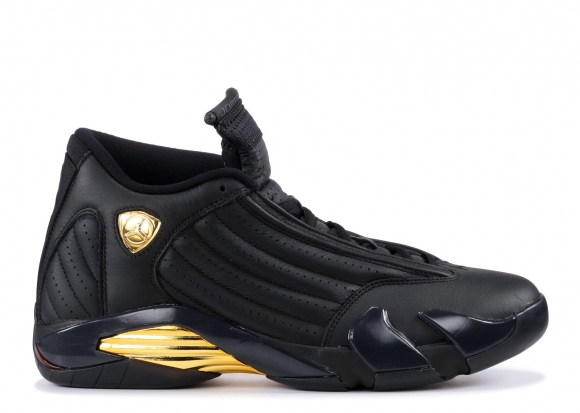 Air Jordan 14 Retro "Defining Moments" Noir Or (487471-022)