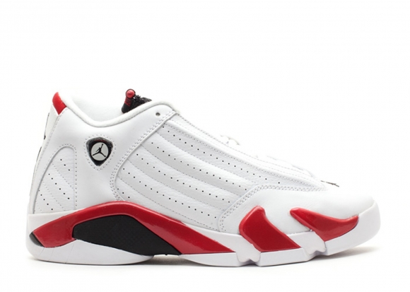 Air Jordan 14 Retro (Gs) "Candy Cane" Blanc Rouge (487524-101)