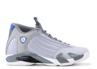 Air Jordan 14 Retro "Sport Bleue" Gris (487471-004)