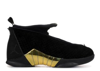 Air Jordan 15 Retro Doernbecher 2018 (Gs) Noir Or (nv7110-017)