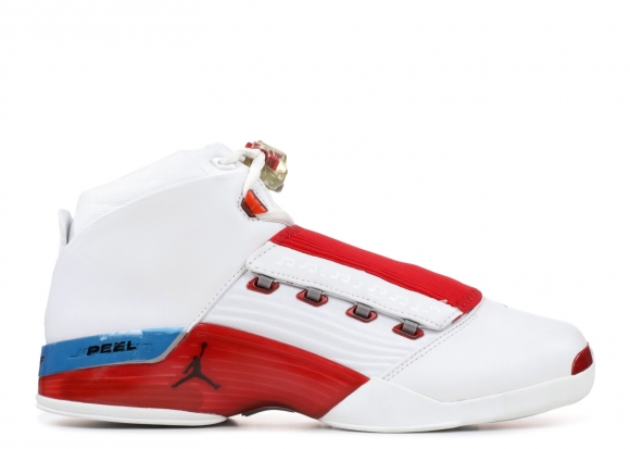 Air Jordan 17 Blanc Rouge Bleu (302720-161)