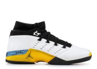 Air Jordan 17 Low Noir Jaune Bleu (303891-101)