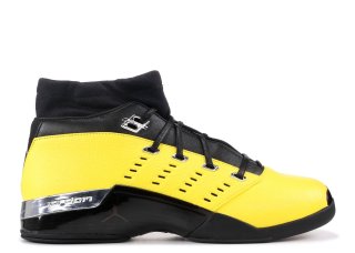 Air Jordan 17 Ret Low "Solefly Solefly" Jaune Noir (aj7321-003)