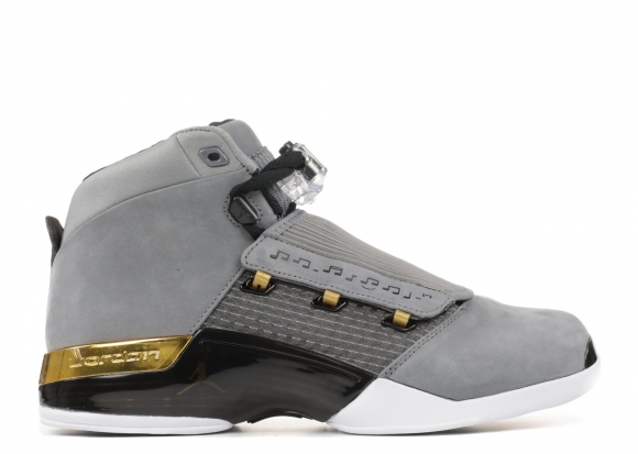 Air Jordan 17 Retro Trophy Rm "Trophy Room" Gris Or (ah7963-023)