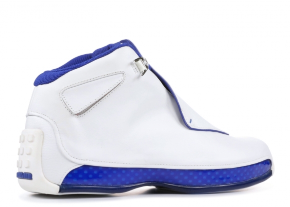 Air Jordan 18 Blanc Bleu (305869-101)