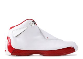 Air Jordan 18 Blanc Rouge (305869-161)