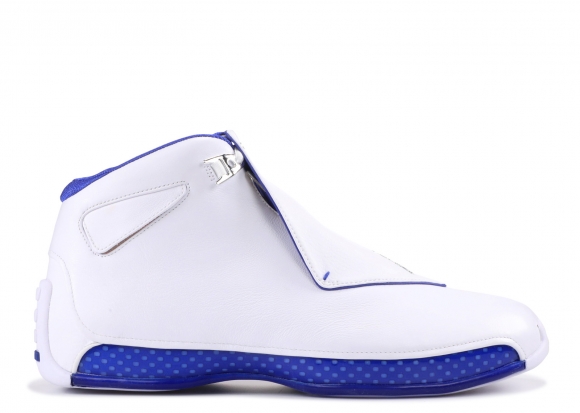 Air Jordan 18 Retro Blanc Bleu (aa2494-106)