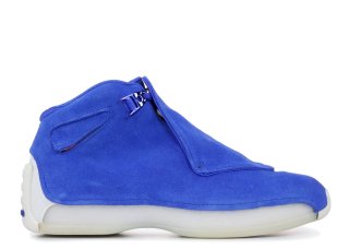 Air Jordan 18 Retro "Bleu Suede" Bleu (aa2494-401)