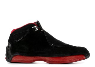 Air Jordan 18 Retro "Countdown Pack" Noir Rouge (332548-061)