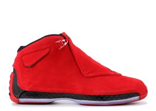 Air Jordan 18 Retro "Rouge Suede" Rouge (aa2494-601)