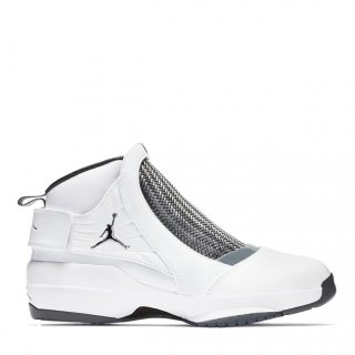 Air Jordan 19 Og "Flint" Blanc Gris (aq9213-100)