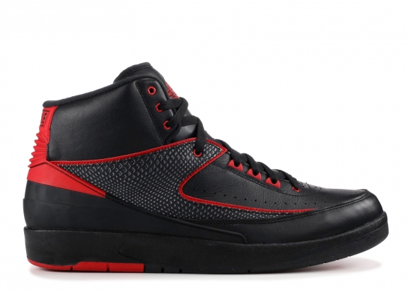 Air Jordan 2 Retro "Alternate 87" Noir Rouge (834274-001)