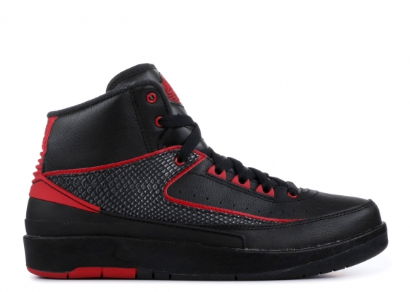 Air Jordan 2 Retro Bg (Gs) "Alternate 87" Noir Rouge (834276-001)